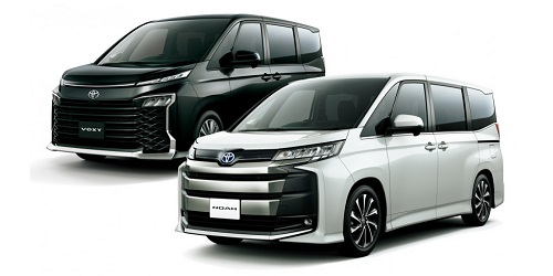 4 поколение минивэнов Toyota Noah и Voxy